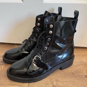 All saints Donita Combat Boot (Women) size 10us. Never worn, no box